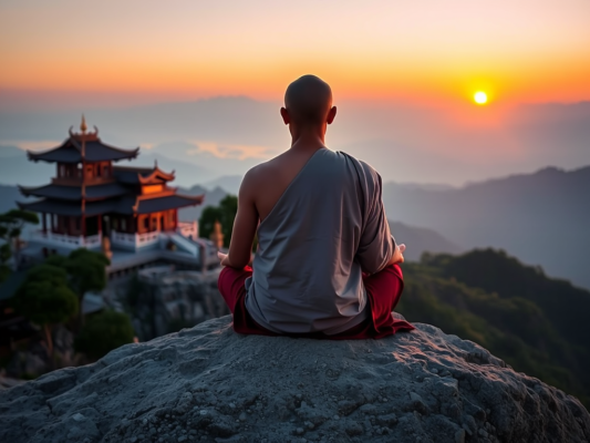 Hình ảnh nhà sư ng