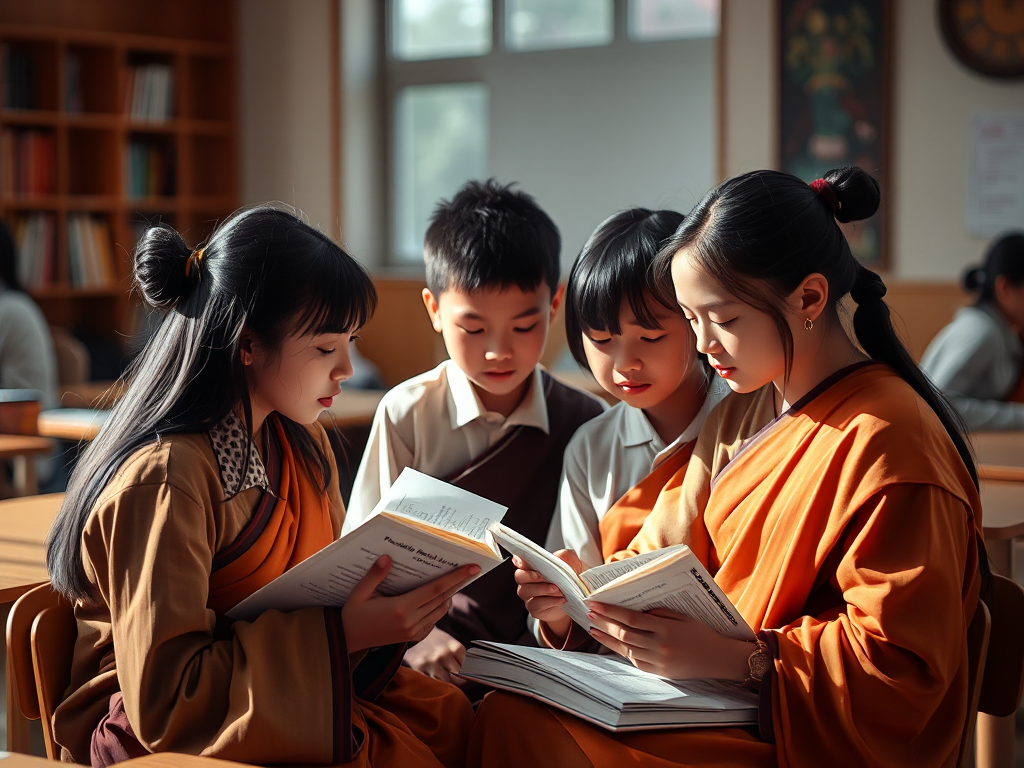 Học sinh trường THPT ở Bình Dương cùng nhau học tập Kinh Hiền Ngu trong lớp học ấm cúng với ánh sáng tự nhiên, tạo không khí học tập tích cực và gần gũi Học sinh trường THPT ở Bình Dương cùng nhau học tập Kinh Hiền Ngu trong lớp học ấm cúng với ánh sáng tự nhiên, tạo không khí học tập tích cực và gần gũi